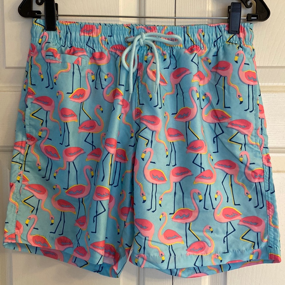 BRAND NEW! NEVER WORN! Free Planet men’s swim trunks.